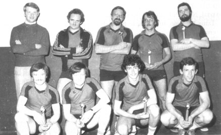 Une équipe du CTT Minerois en 1979