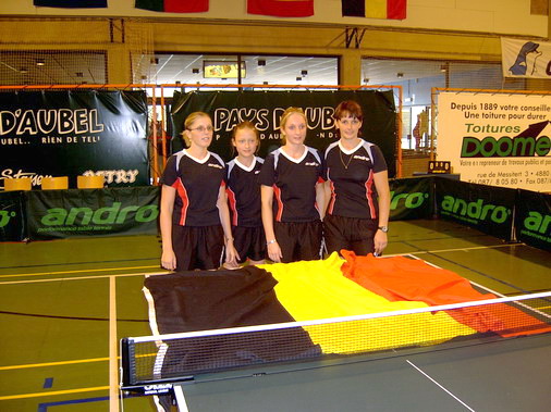 Coupe d’Europe organisée à Aubel en 2004